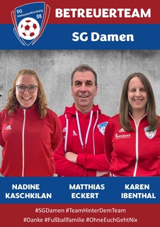 DANKE an unser Betreuerteam – Gemeinsam stark für die SG-Damen!