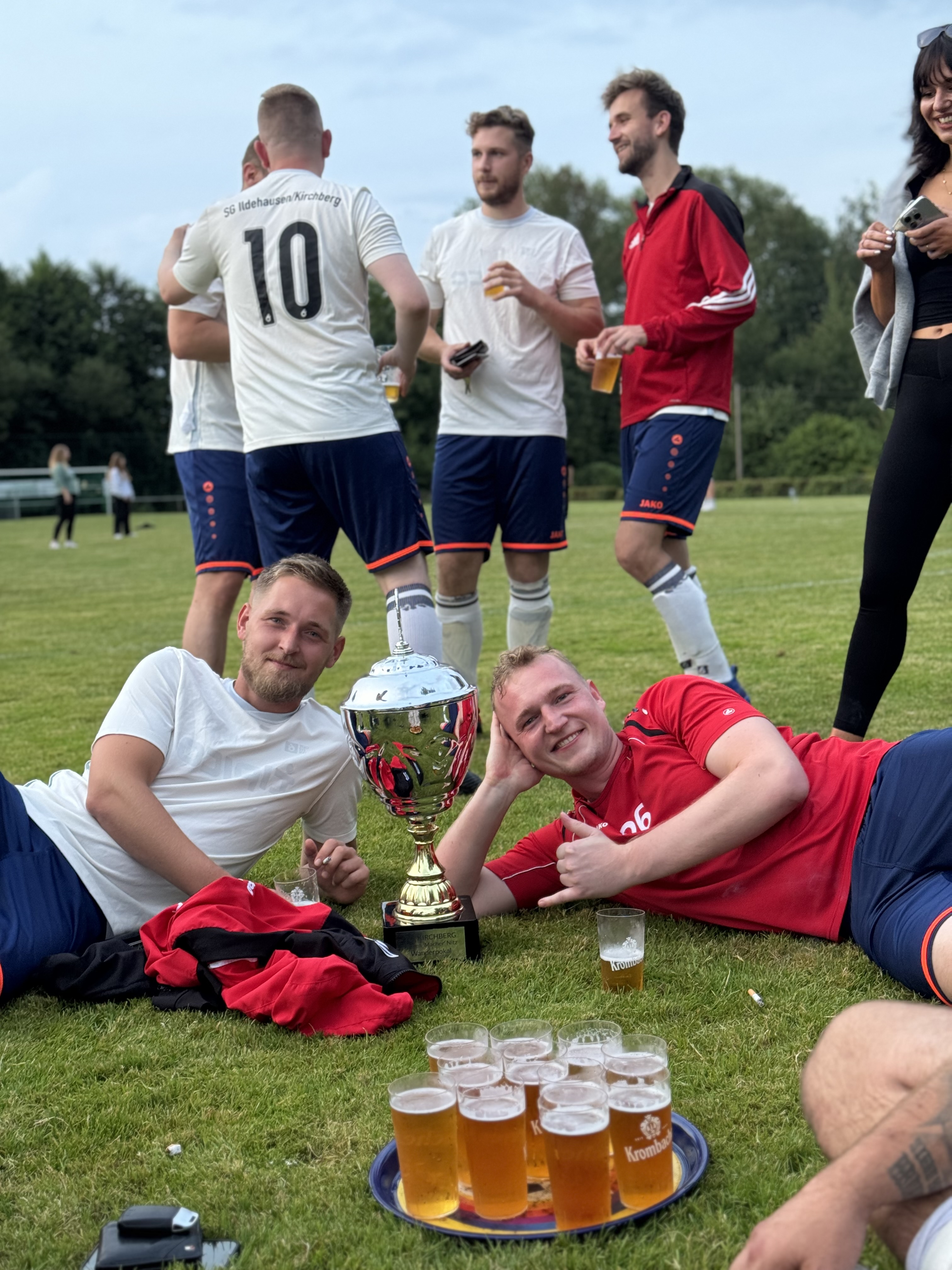 I. Herren gewinnt die Fußball Sportwoche des TSE Kirchberg