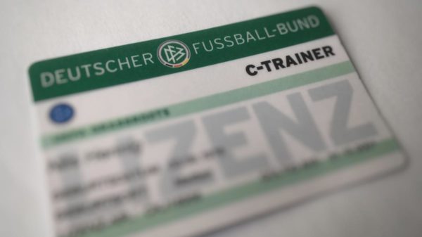 Neue Ausbildung - Fußball C-Trainer 